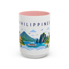 Philippines Coffee Mug | Travel Souvenir Accent Mug | Place Gift Ceramic Cup 11oz 15oz