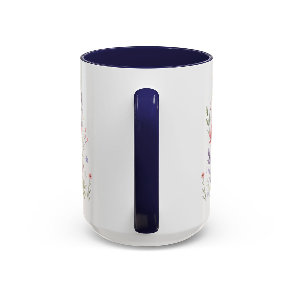 Personalized Kindergarten Teacher Mug | Custom Name Wildflower Rainbow Cup | Back to School Gift