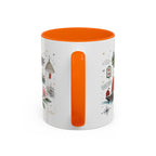 Hong Kong Coffee Mug | Asia Souvenir Travel Gift | Accent Color Ceramic 11oz 15oz