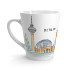 Berlin Latte Mug | Watercolor City Travel Mug | 12 oz Ceramic Souvenir Gift