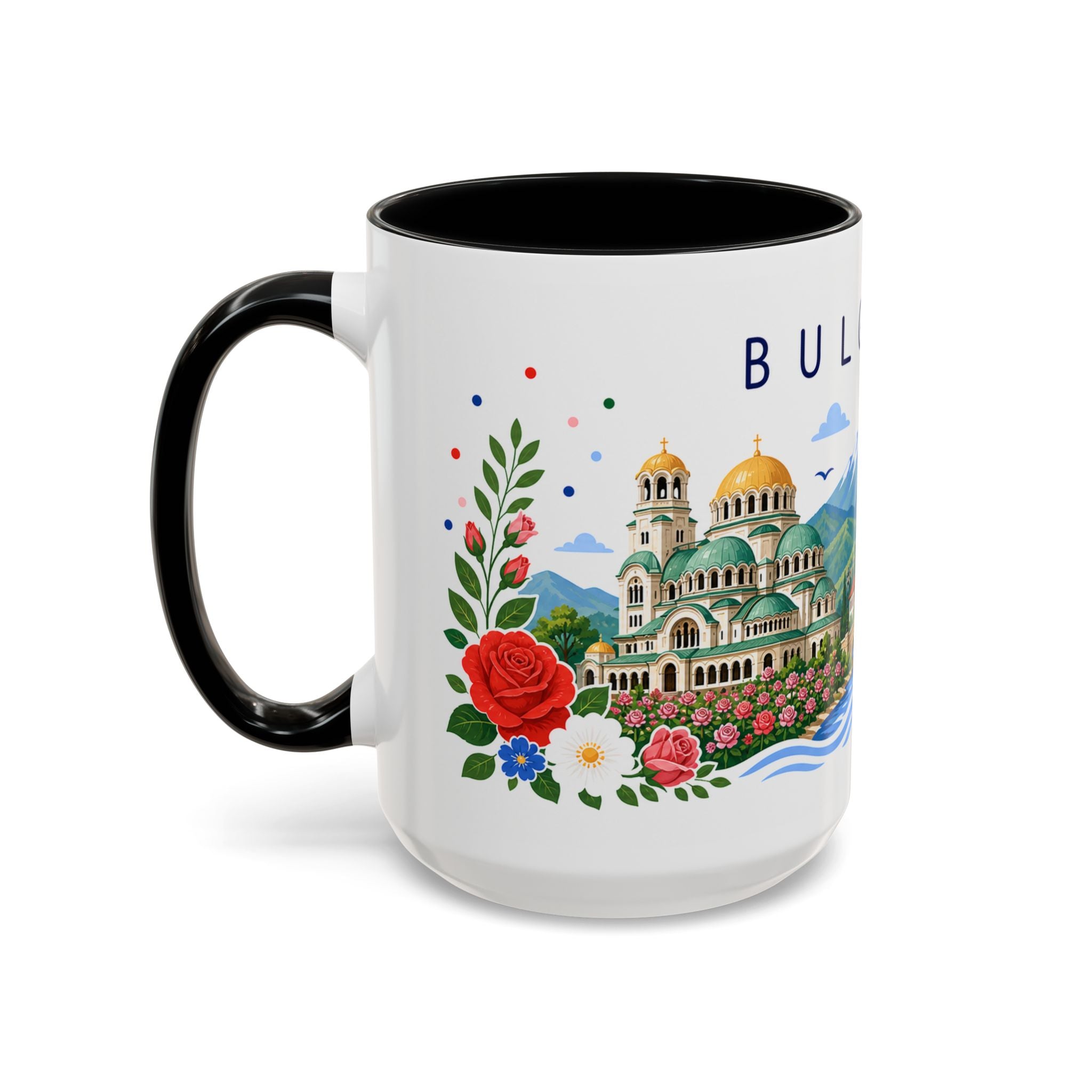 Bulgaria Coffee Mug | Travel Souvenir Accent Mug | Place Gift Ceramic Cup 11oz 15oz