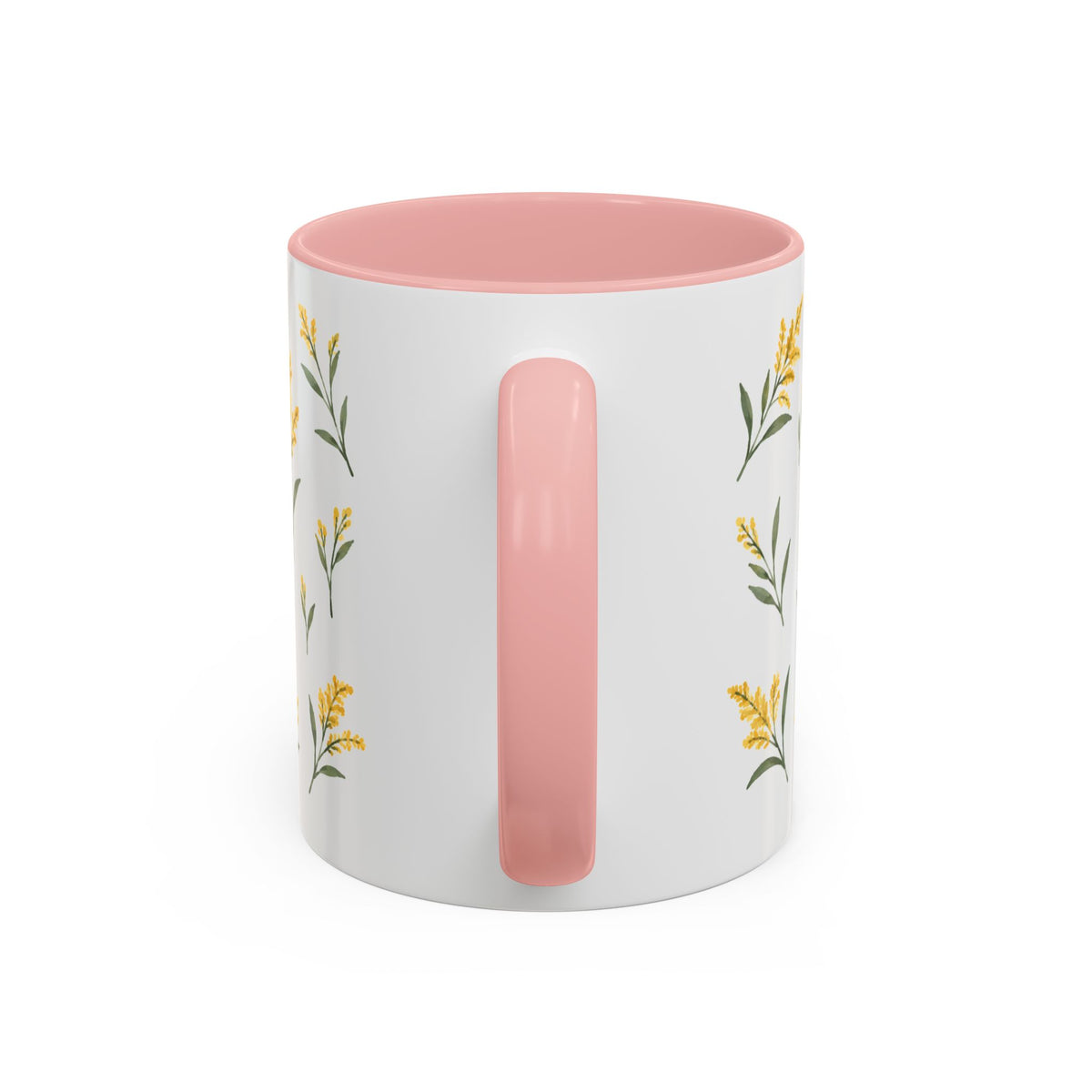 Nebraska Goldenrod Mug, State Flower Floral Coffee Cup, 11oz Botanical Gift