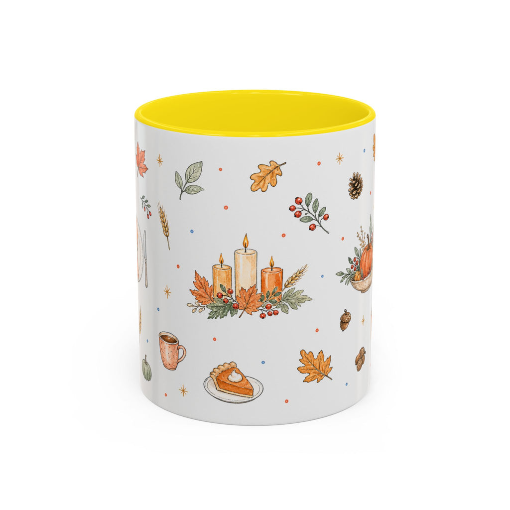 Thanksgiving Host Mug | Cozy Watercolor Gathering Gift | Autumn Accent Cup 11oz 15oz