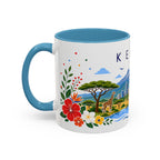 Kenya Coffee Mug | Travel Souvenir Accent Mug | Place Gift Ceramic Cup 11oz 15oz