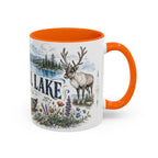 Khuvsgul Lake Mug, Mongolia Travel Souvenir, Bucket List Gift, Accent Ceramic Coffee Mug 11oz 15oz