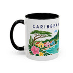 Caribbean Netherlands Coffee Mug | Travel Souvenir Accent Mug | Country Gift Ceramic Cup 11oz 15oz