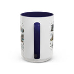 Kenai Fjords National Park Coffee Mug | Alaska Coastal Wildlife Hiking Gift | Accent Color Ceramic 11oz 15oz