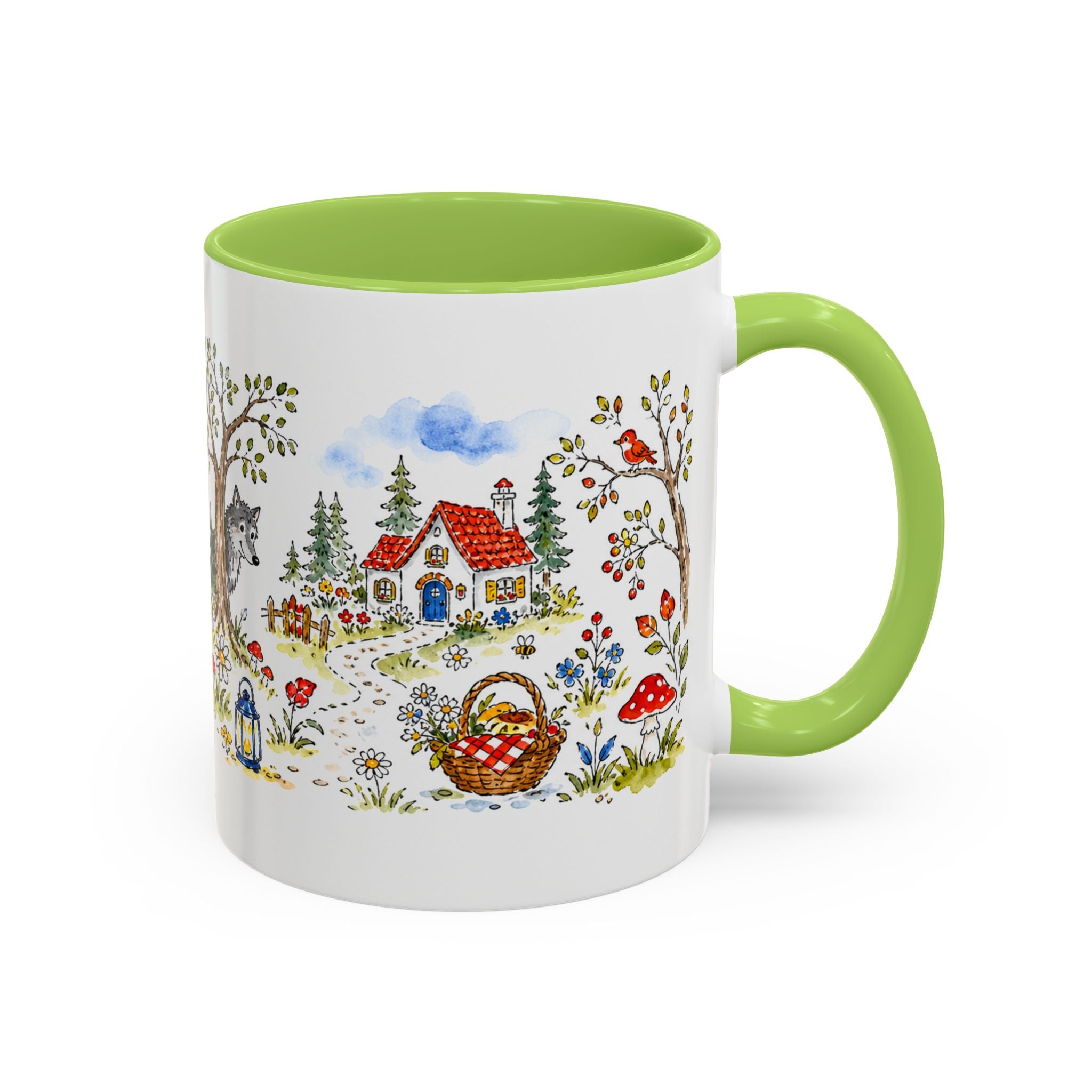 Little Red Riding Hood Mug | Storybook Fairy Tale Accent Coffee Mug | EveryLegend