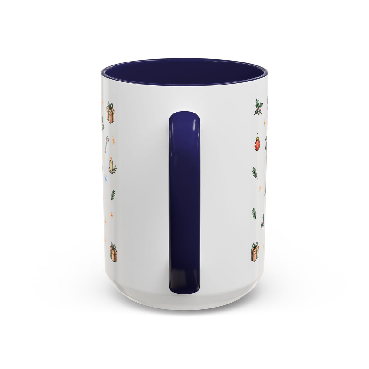 Los Angeles Christmas Mug | Watercolor City Souvenir | Ceramic Coffee Cup (11oz or 15oz)