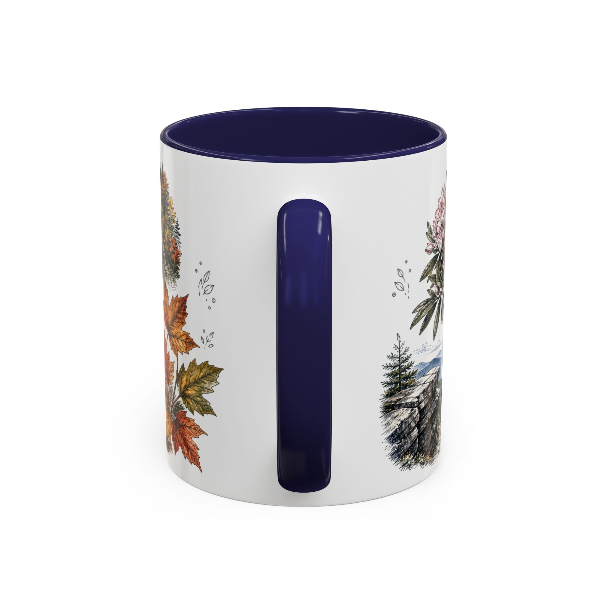 Blue Ridge Parkway Mug, Appalachia Travel Souvenir, Bucket List Gift, Accent Ceramic Coffee Mug 11oz 15oz