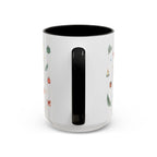 Olympic National Park Christmas Mug | Watercolor Travel Souvenir | Holiday Gift | Accent Ceramic Coffee Cup 11oz 15oz