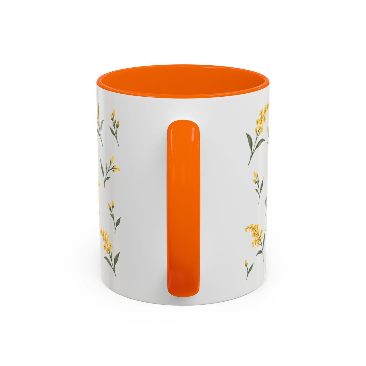 Kentucky Goldenrod Mug, State Flower Floral Coffee Cup, 11oz Botanical Gift
