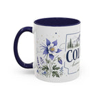 Colorado State Mug | Rocky Mountain Botanical Design | Moving Away Gift