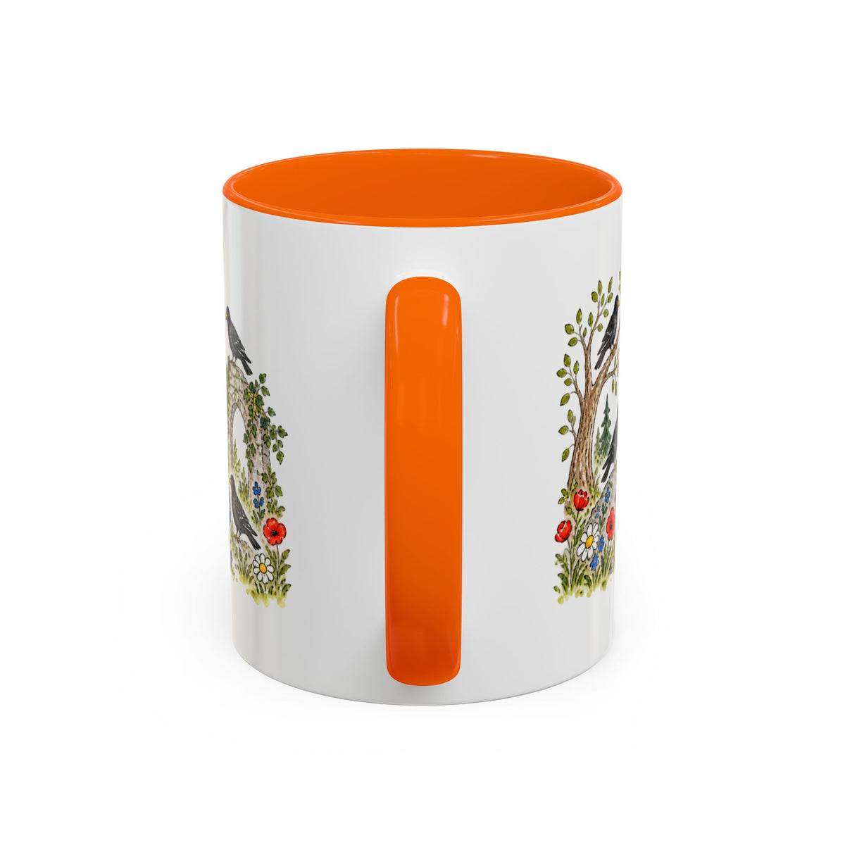 The Seven Ravens Mug | Storybook Fairy Tale Accent Coffee Mug | EveryLegend