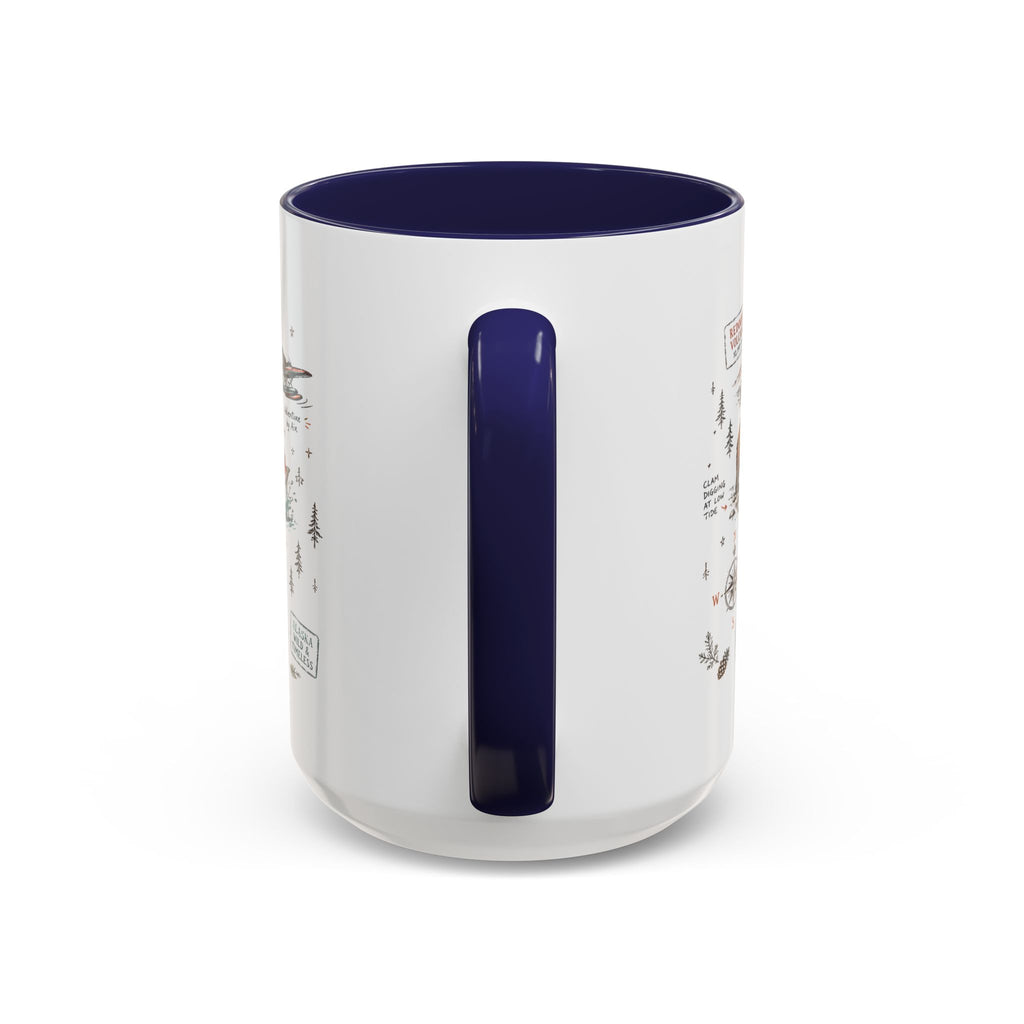 Lake Clark National Park Coffee Mug | Alaska Fly-in Wilderness Adventure Gift | Accent Color Ceramic 11oz 15oz