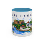Sri Lanka Coffee Mug | Travel Souvenir Accent Mug | Place Gift Ceramic Cup 11oz 15oz