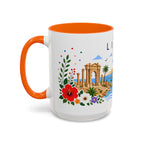 Libya Coffee Mug | Travel Souvenir Accent Mug | Place Gift Ceramic Cup 11oz 15oz