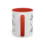 Texas Bluebonnet Mug, State Flower Floral Coffee Cup, 11oz Botanical Gift