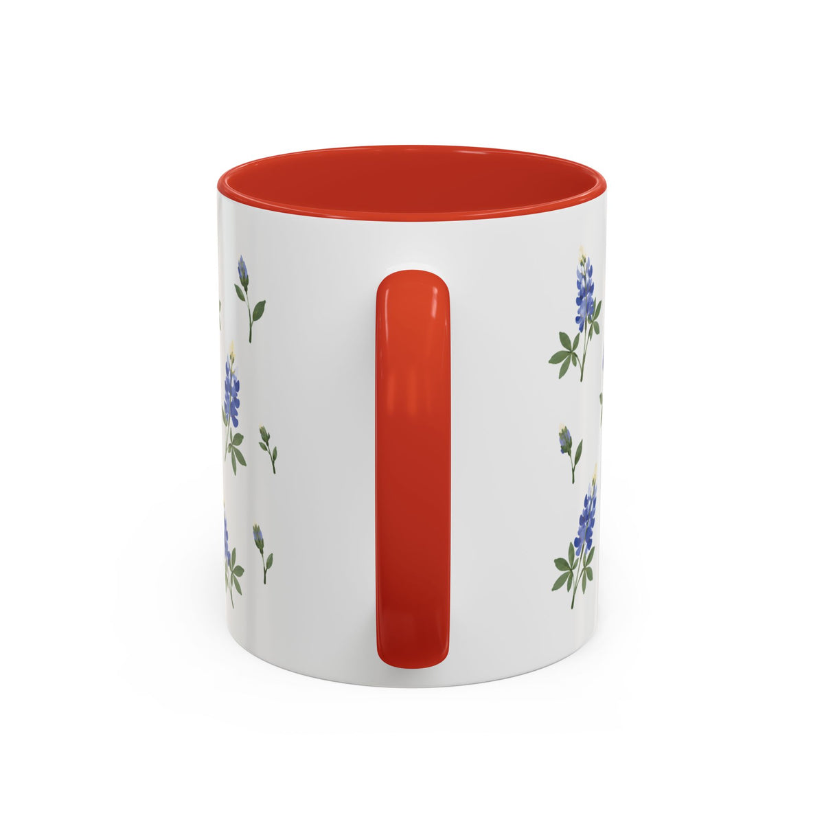 Texas Bluebonnet Mug, State Flower Floral Coffee Cup, 11oz Botanical Gift