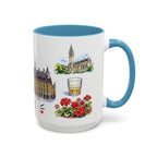 Lille Illustrated Travel Mug | City Souvenir Accent Coffee Mug | 11oz 15oz Ceramic Cup