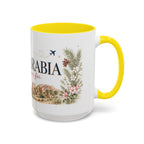 Saudi Arabia Home Country Mug | Moving Away Gift | Long Distance Friendship | 11 oz 15 oz Accent Mug
