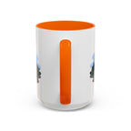 Lassen Volcanic National Park Coffee Mug | Solid Color Block Park Souvenir | 11oz 15oz Accent Mug