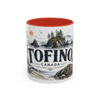Tofino Mug, Canada Travel Souvenir, Bucket List Gift, Accent Ceramic Coffee Mug 11oz 15oz