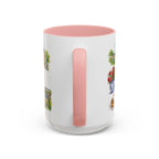 Luxembourg City Illustrated Travel Mug | City Souvenir Accent Coffee Mug | 11oz 15oz Ceramic Cup