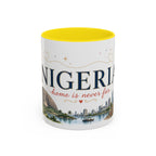 Nigeria Home Country Mug | Moving Away Gift | Long Distance Friendship | 11 oz 15 oz Accent Mug