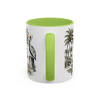 Fort Lauderdale Coffee Mug | United States Travel Souvenir | Vintage Illustrated City Gift | 11 oz 15 oz Accent Mug