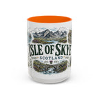 Isle of Skye Mug, Scotland Travel Souvenir, Bucket List Gift, Accent Ceramic Coffee Mug 11oz 15oz