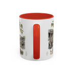 Ellora Caves Mug, India Travel Souvenir, Bucket List Gift, Accent Ceramic Coffee Mug 11oz 15oz