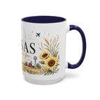 Kansas Home State Mug | Sunflower Prairie Landscape Coffee Cup
