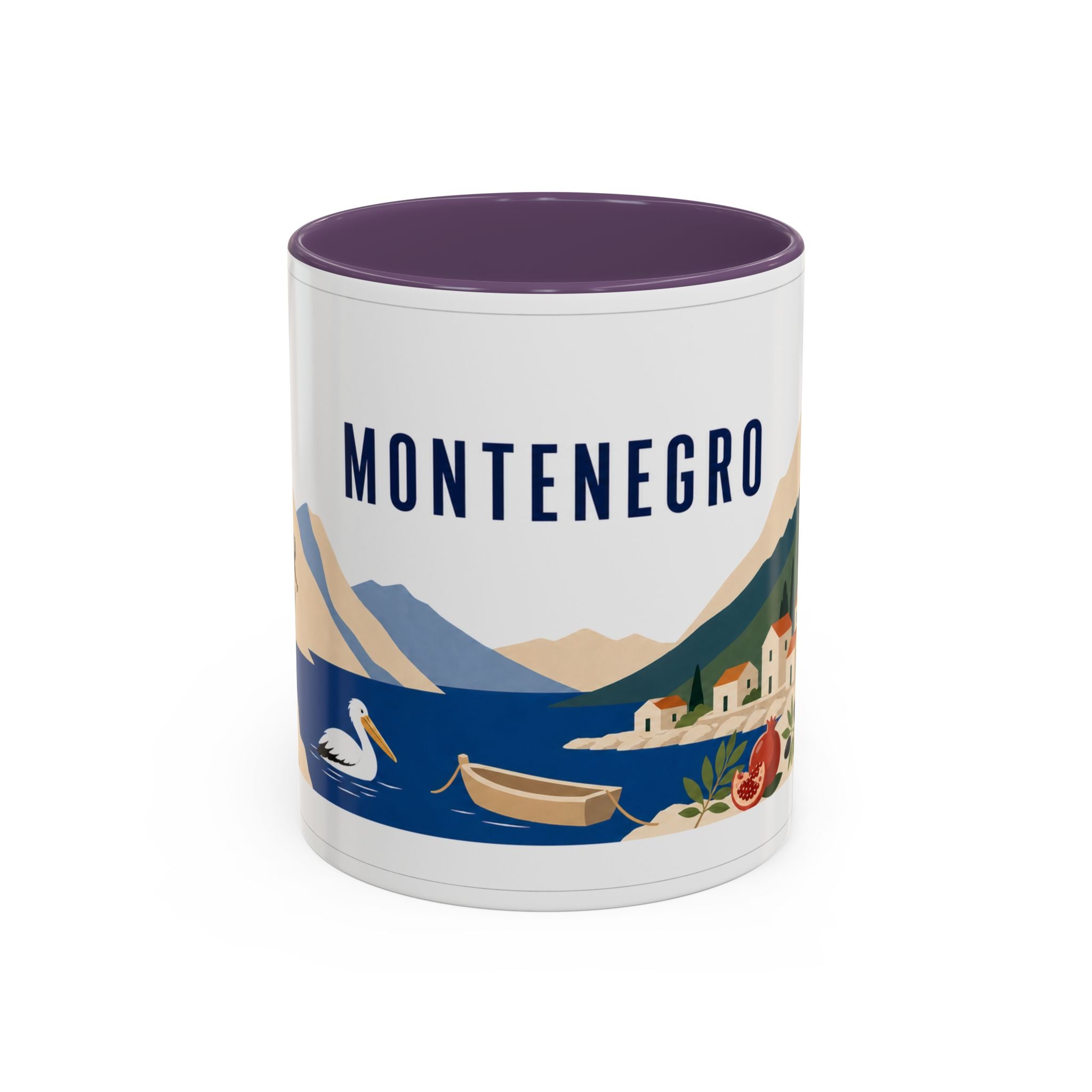 Montenegro Coffee Mug | Travel Souvenir Accent Mug | Country Gift Ceramic Cup 11oz 15oz