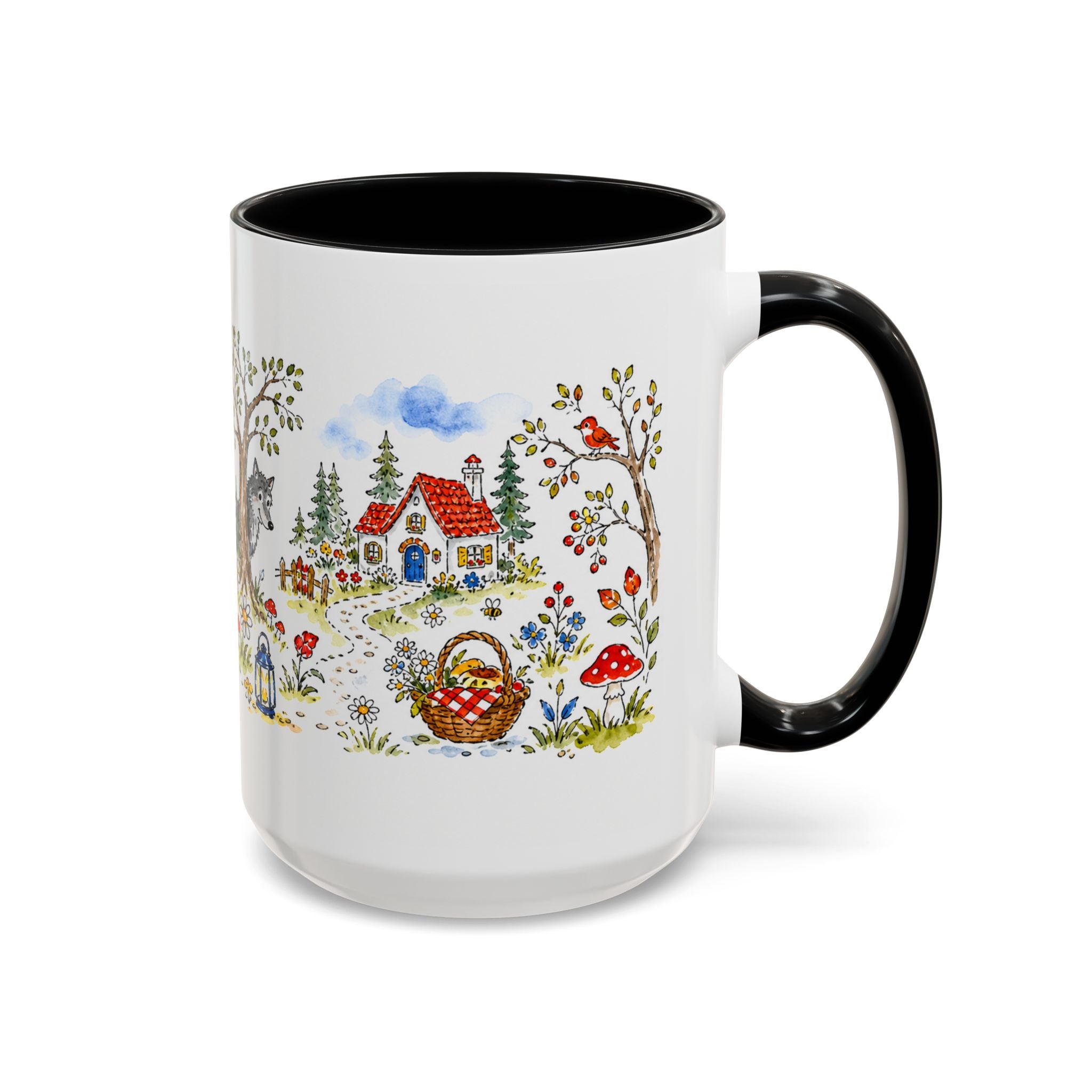 Little Red Riding Hood Mug | Storybook Fairy Tale Accent Coffee Mug | EveryLegend