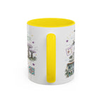 Singapore Coffee Mug | Asia Souvenir Travel Gift | Accent Color Ceramic 11oz 15oz