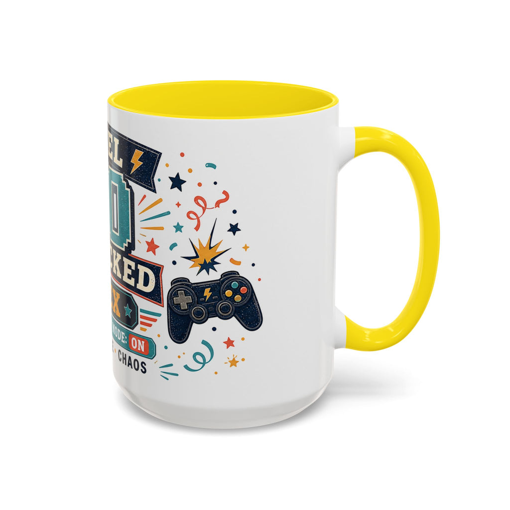 Custom Gamer Birthday Mug | Level Unlocked Name Age Coffee Cup