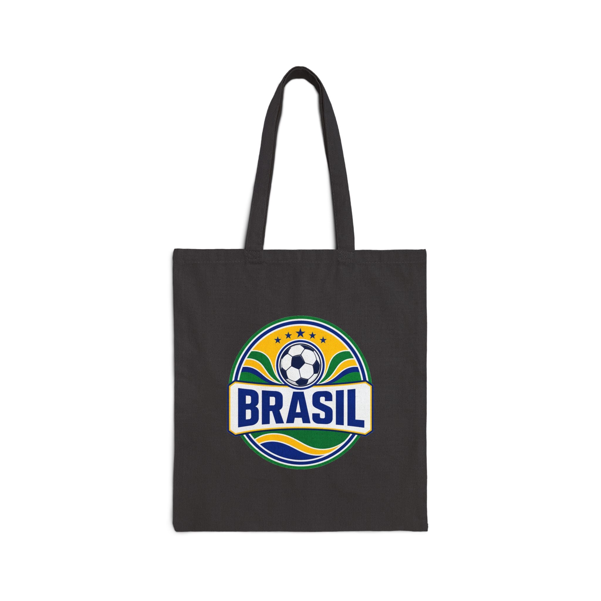 Brazil Soccer Tote Bag | BRASIL Football Fan Gift | Country Supporter Tote Bag