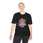 Go Canada Soccer T Shirt, Moisture Wicking Fan Tee