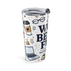 Work Bestie Fuel 20oz Tumbler | Coworker Gift | Insulated Stainless Steel Travel Cup