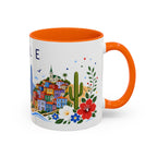 Chile Coffee Mug | Travel Souvenir Accent Mug | Place Gift Ceramic Cup 11oz 15oz