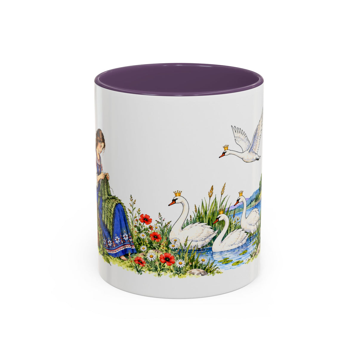 The Wild Swans Mug | Storybook Fairy Tale Accent Coffee Mug | EveryLegend