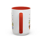 Positano Illustrated Travel Mug | Italy Souvenir Accent Coffee Mug | 11oz 15oz Ceramic Cup