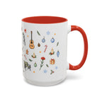 Madrid Christmas Mug | Watercolor City Souvenir, Travel Memories, Ceramic Coffee Cup
