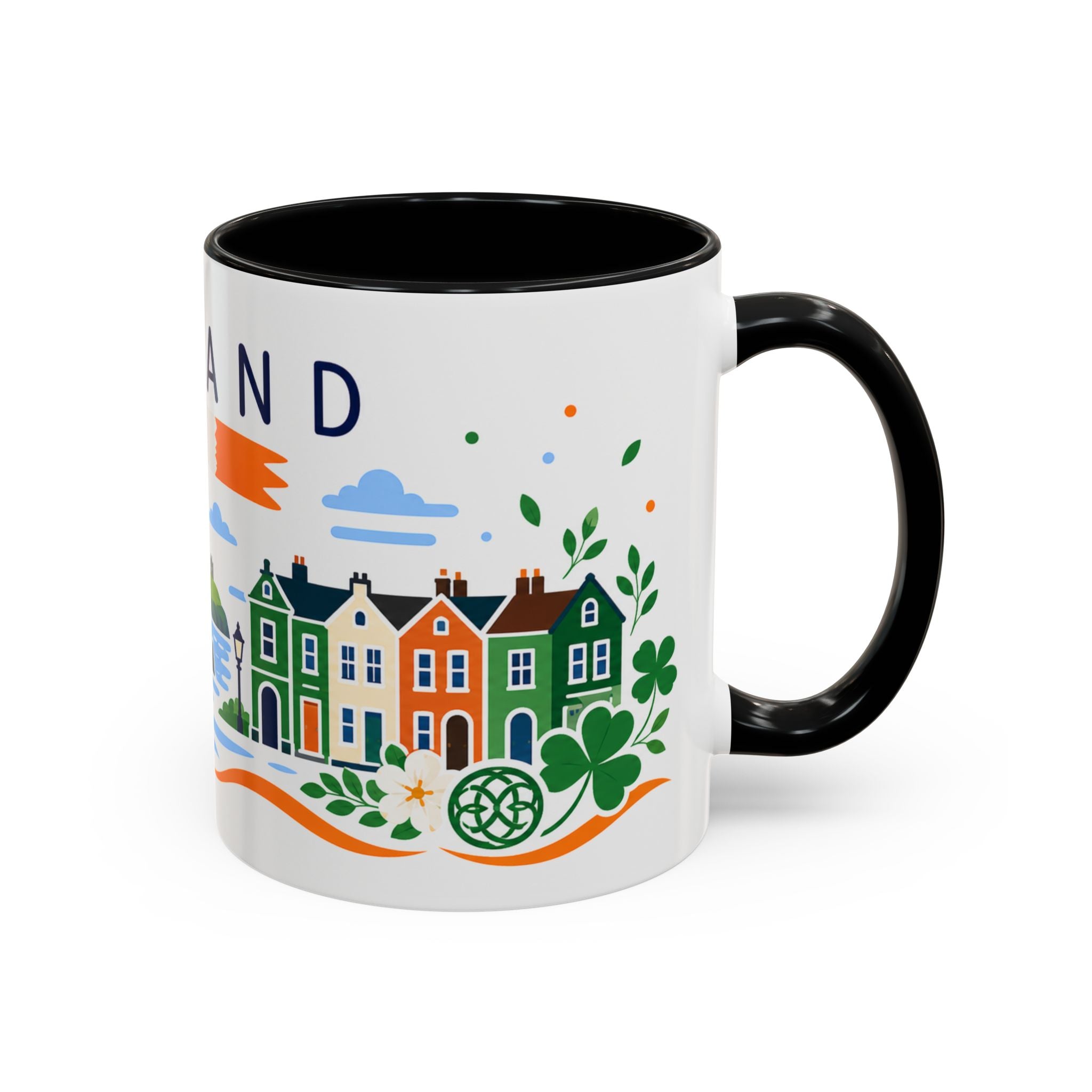 Ireland Coffee Mug | Travel Souvenir Accent Mug | Country Gift Ceramic Cup 11oz 15oz