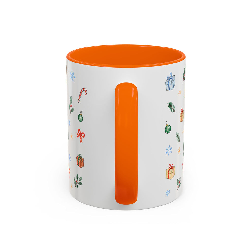 Miami Christmas Mug | Watercolor Art Deco City Souvenir (11oz/15oz)