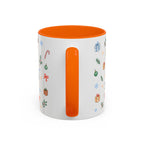 Miami Christmas Mug | Watercolor Art Deco City Souvenir (11oz/15oz)