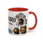 Montevideo Coffee Mug | Uruguay Travel Souvenir | Vintage Illustrated City Gift | 11 oz 15 oz Accent Mug