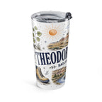 Theodore Roosevelt National Park 20oz Tumbler | North Dakota Badlands Bison Gift | Insulated Stainless Steel Travel Cup