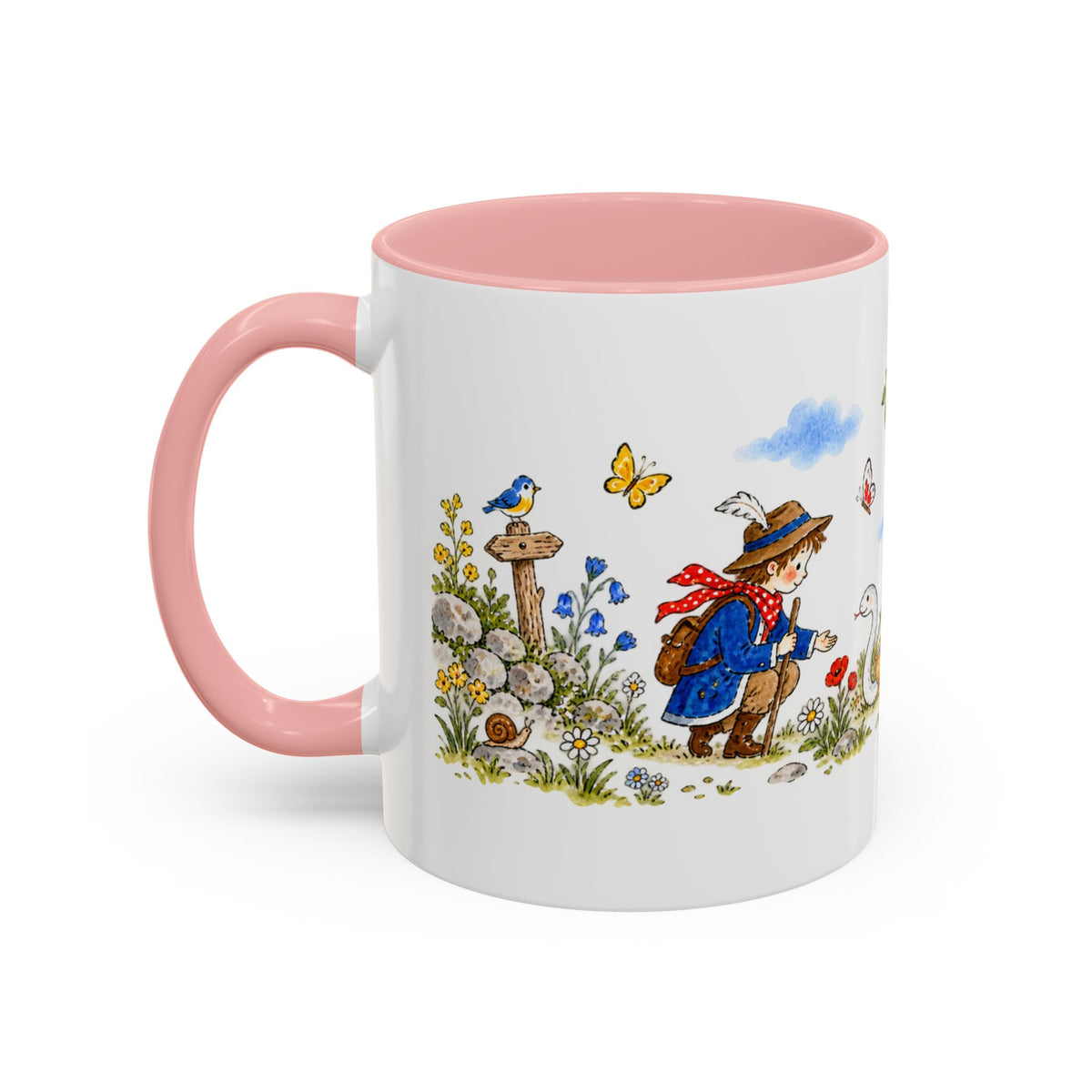 The White Snake Mug | Storybook Fairy Tale Accent Coffee Mug | EveryLegend